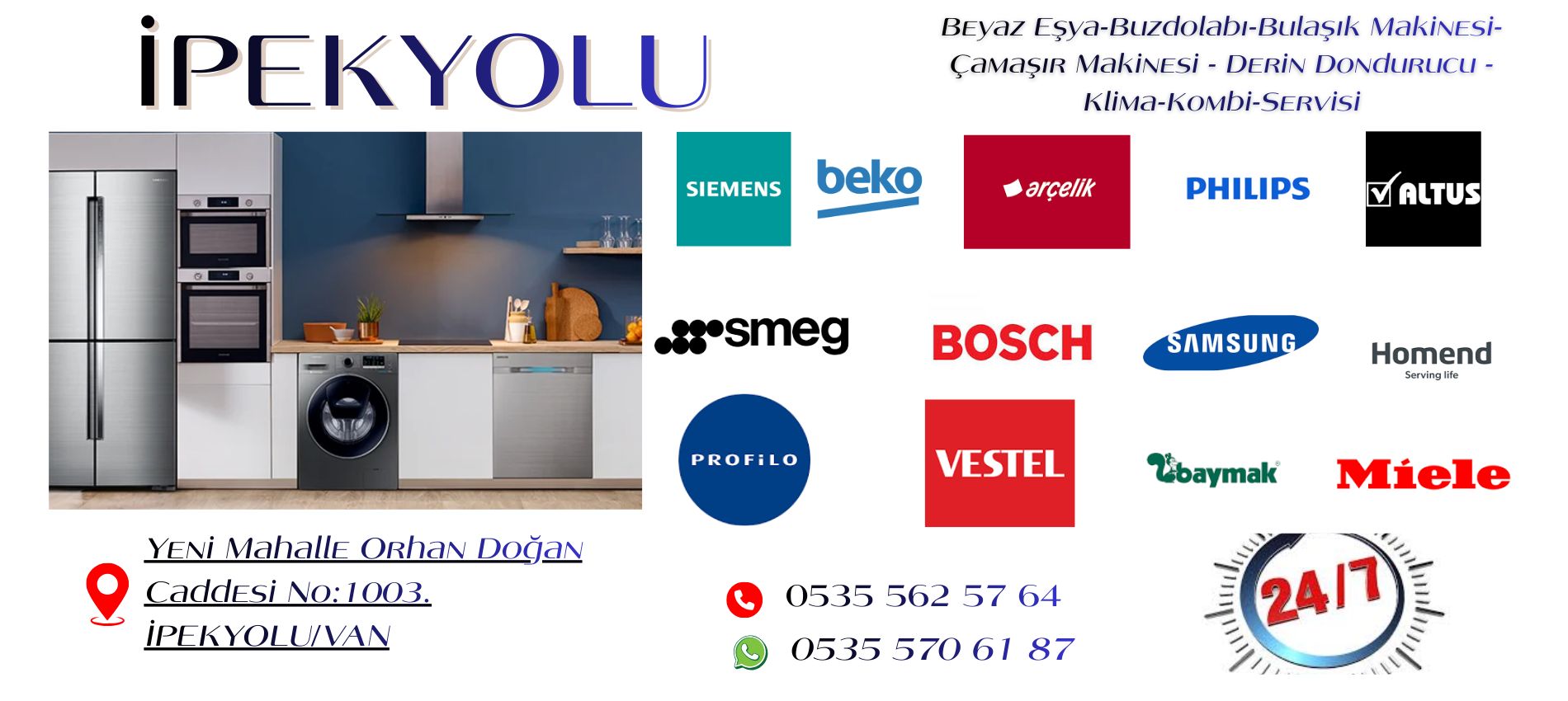İpekyolu Beyaz Eşya